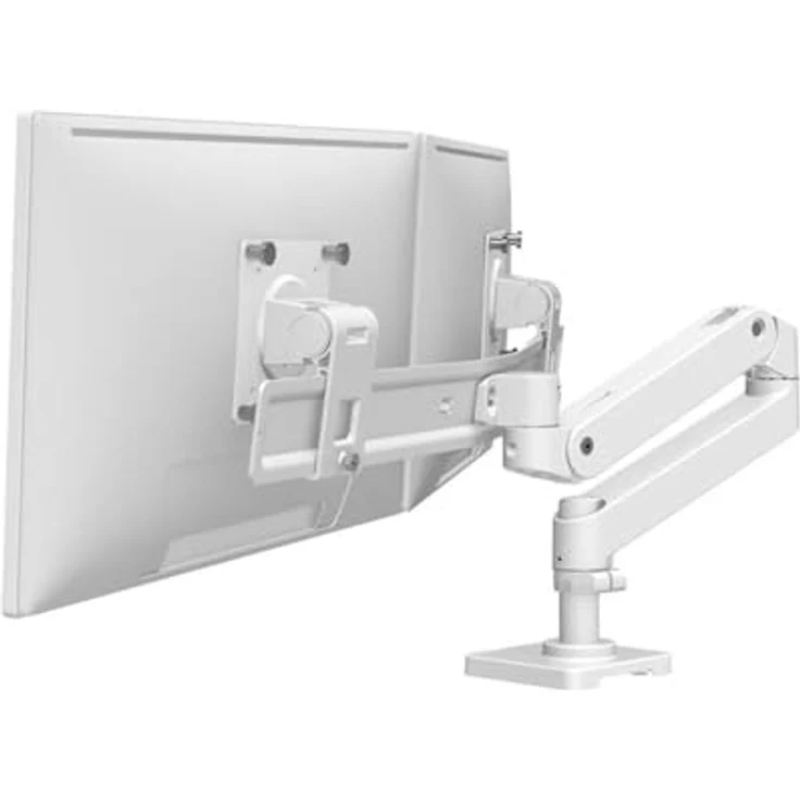 Ergotron LX PRO ARM DUAL DIRECT DESK MOUNT, Monitorhalterung für zwei Bildschirme, 27.01", weiß – Bild 1