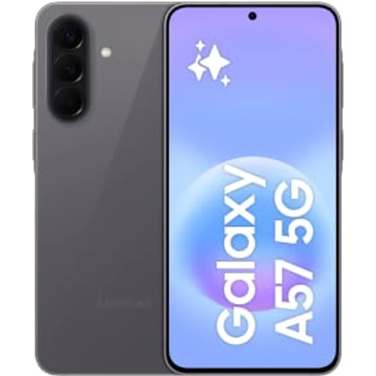 Samsung Galaxy A57 5G, Smartphone mit 50 MP Kamera, 128 GB, Awesome Gray, 17 cm (6.7 Zoll) – Bild 1