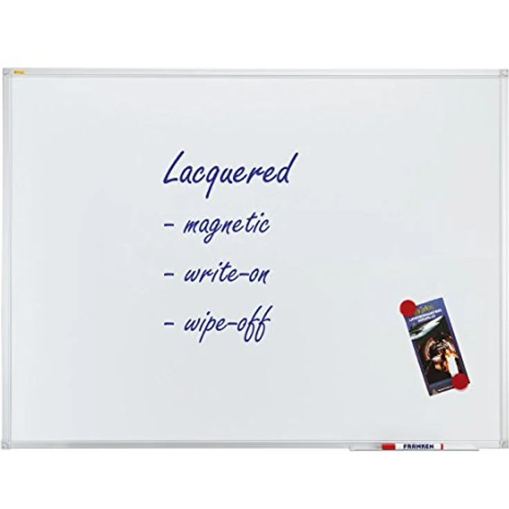 Franken Whiteboard SC3103 X-tra!Line, 90 x 120 cm, lackiert, mit Aluminiumrahmen – Bild 4