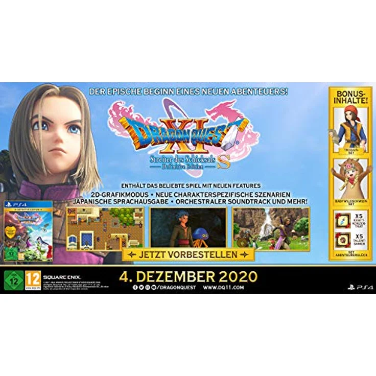 Dragon Quest XI S - Streiter des Schicksals (Definitive Edition) (PS4) - Preisvergleich – Bild 2