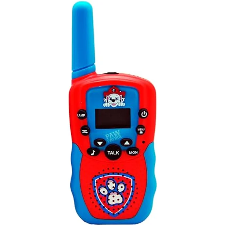 KIDS LICENSING Paw Patrol Walkie Talkie PW19915, Funkgerät für Kinder mit 1 km Reichweite, Multicolor und LCD-Bildschirm – Bild 3