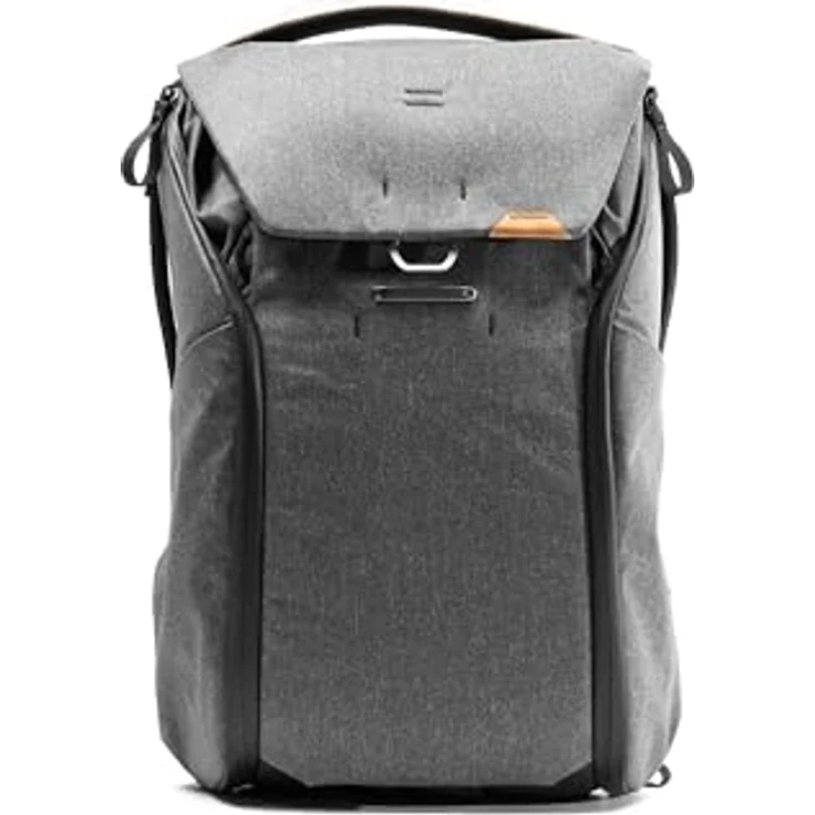 Peak Design Everyday Backpack 30L, Fotorucksack mit patentiertem MagLatch-System, wetterfest aus 100% recyceltem Nylon-Canvas, grau – Bild 1