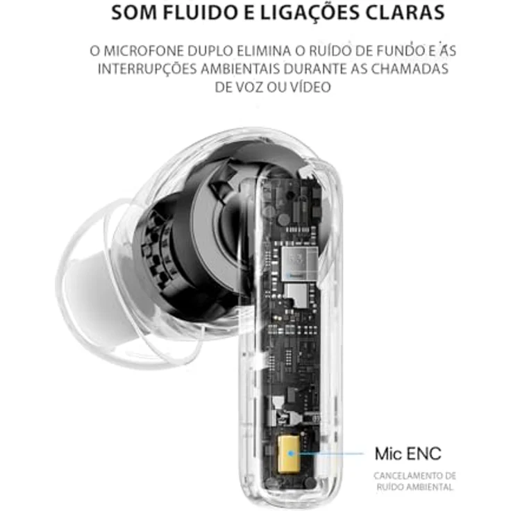 Baseus Bowie E20, Kabellose Kopfhörer mit hoher Klangqualität und Komfort, Schwarz – Bild 4