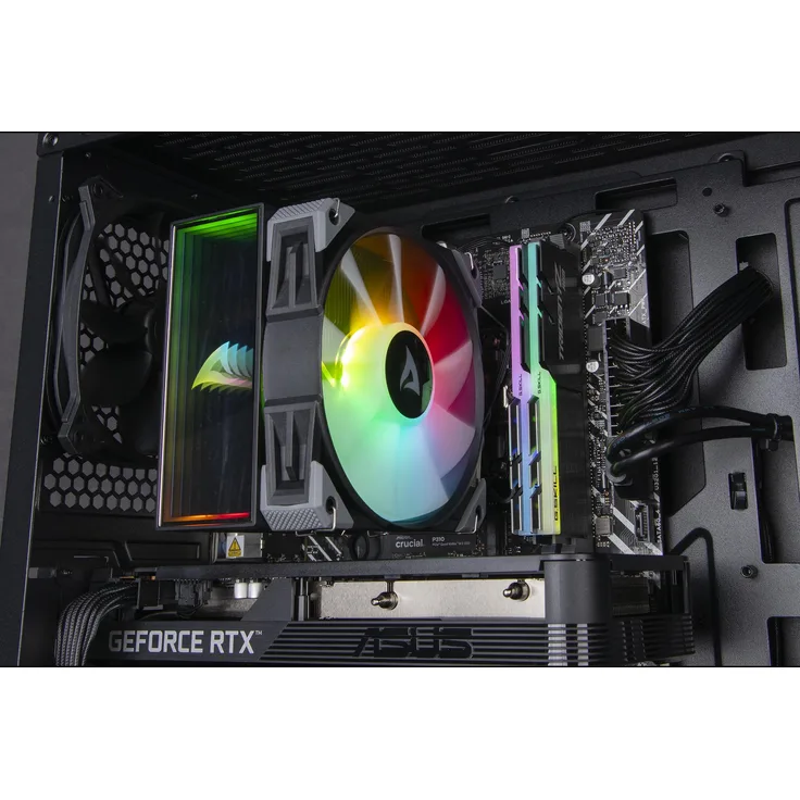 ALTERNATE Gaming-PC RTX 5060, Intel® Core™ i5-14400F, 16 GB RAM, 500 GB SSD, Windows 11 Home, ARGB-Gehäuse