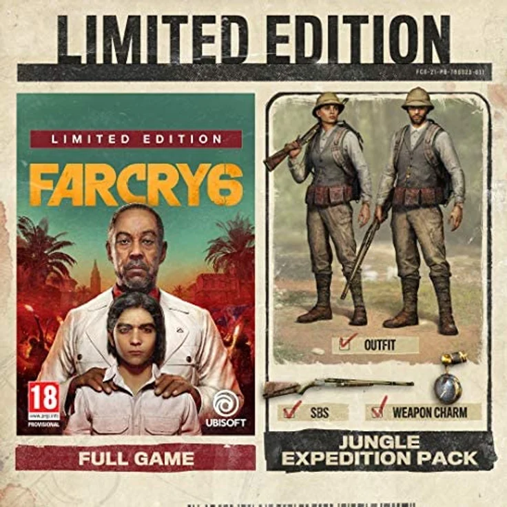 Ubisoft Far Cry 6 Limited Edition, PS4 Spiel mit Dschungel-Expeditionspaket, Upgrade auf PS5-Version erhältlich – Bild 2