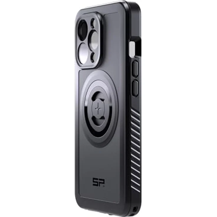 SP CONNECT Phone Case Xtreme kompatibel mit iPhone 13 Pro, Militärstandards zertifiziert, magnetische Befestigung, kabelloses Aufladen, wasserdicht (Schwarz) – Bild 3