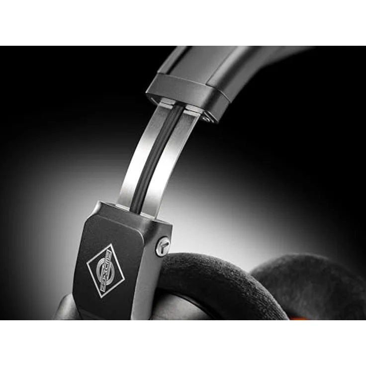 Neumann NDH 30 Black Edition, Kabelgebundene Studio-Kopfhörer mit neutralem Klang und hohem Tragekomfort, Schwarz – Bild 5