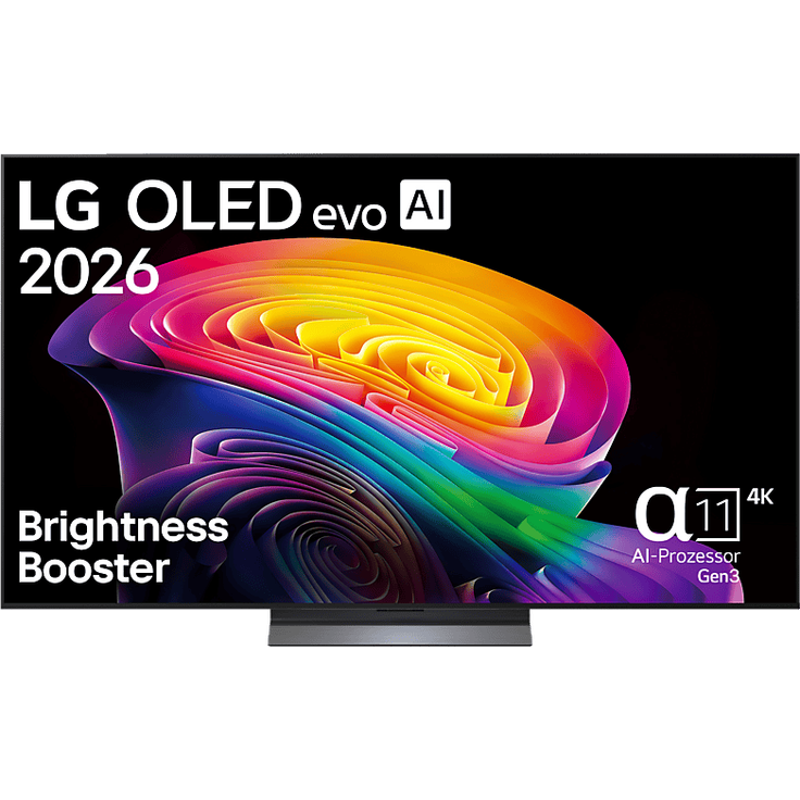 LG OLED65C67LA OLED evo TV C6, 65 Zoll 4K SMART TV mit αlpha 11 Gen3 Prozessor, Dolby Vision und Dolby Atmos