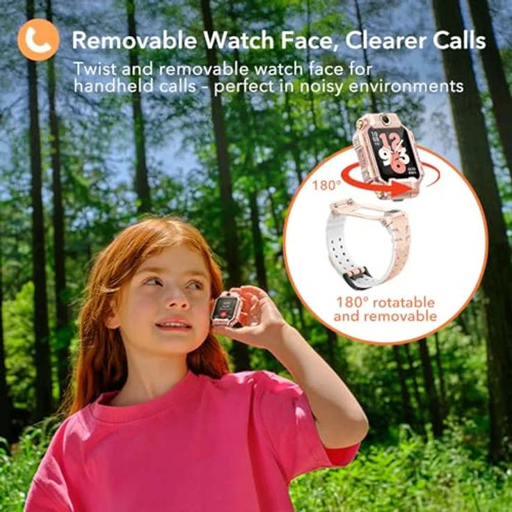 imoo Watch Phone X10, Smartwatch für Kinder mit 1,6 Zoll OLED-Display, 32 GB Speicher, 8 MP Kamera und Gesundheitsmonitoring, wasserdicht – Bild 3