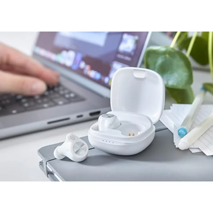 Intenso Buds Micro T200, True Wireless Kopfhörer in Weiß mit Musik- und Gaming-Modus, intuitive Touchsteuerung, Bluetooth 5.3, In Ear Design – Bild 7