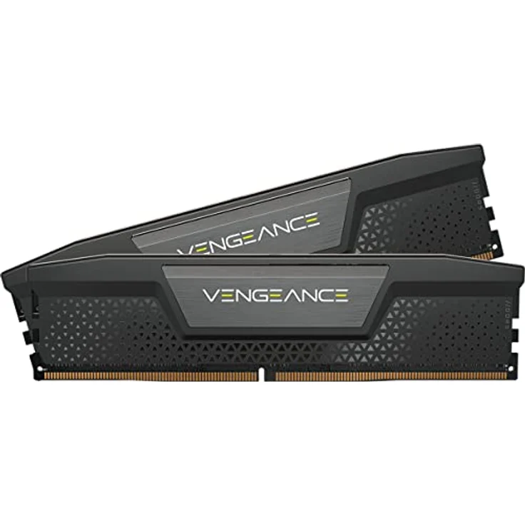Corsair VENGEANCE DDR5 RAM 48GB (2x24GB) 5600MHz CL40 Intel XMP iCUE Kompatibel Computer Speicher - Schwarz (CMK48GX5M2B5600C40) – Bild 1