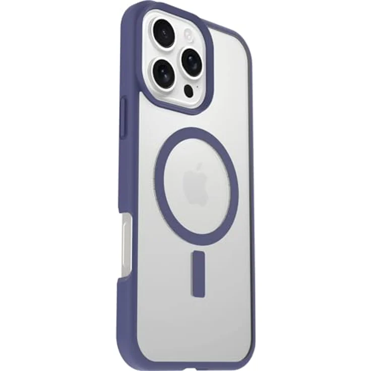 OtterBox Sleek Series MagSafe Hülle für iPhone 16 Pro Max, stoßfest, sturzsicher, transparent/lila, ohne Einzelhandelsverpackung – Bild 4