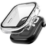 VONMÄHLEN Dünne Hülle für Apple Watch Series 10, Kratzfeste und Wasserabweisende Schutzhülle, 42mm - Transparent, Umweltbewusste Materialien