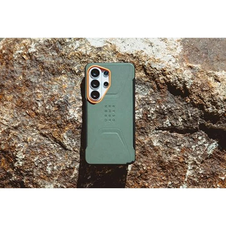 URBAN ARMOR GEAR Civilian Case für Samsung Galaxy S26 Ultra, sturzfeste Hülle mit Wireless Charging Kompatibilität, schwarz – Bild 3