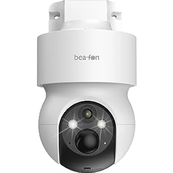 bea-fon/Smart Home/Safer 3S Pro/Überwachungskamera für den Außenbereich / IP65 Schutz gegen Wasser und Staub/steuerbare Outdoor Kamera/weiß/Netzwerk WiFi 2,4G / Android-iOS – Bild 1