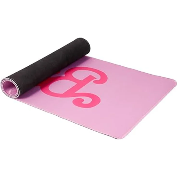 Paladone Barbie Computermatte für Tastatur und Maus, offizielles Lizenzprodukt, Pink, 80 cm x 30 cm, rutschfeste Schreibtischunterlage – Bild 3
