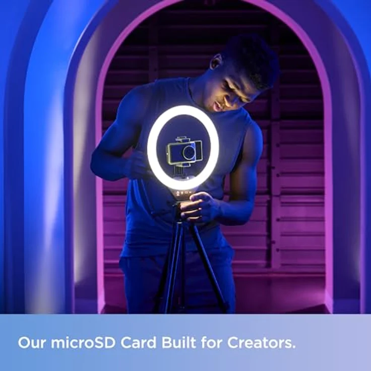 SanDisk Creator microSDXC UHS-I Speicherkarte 1 TB + Adapter (Für Smartphones, Kameras und Drohnen, 5.3K & 4K, A2, C10, V30, U3, bis zu 190 MB/s Übertragung, inkl. 3 Monate Adobe Lightroom) – Bild 3