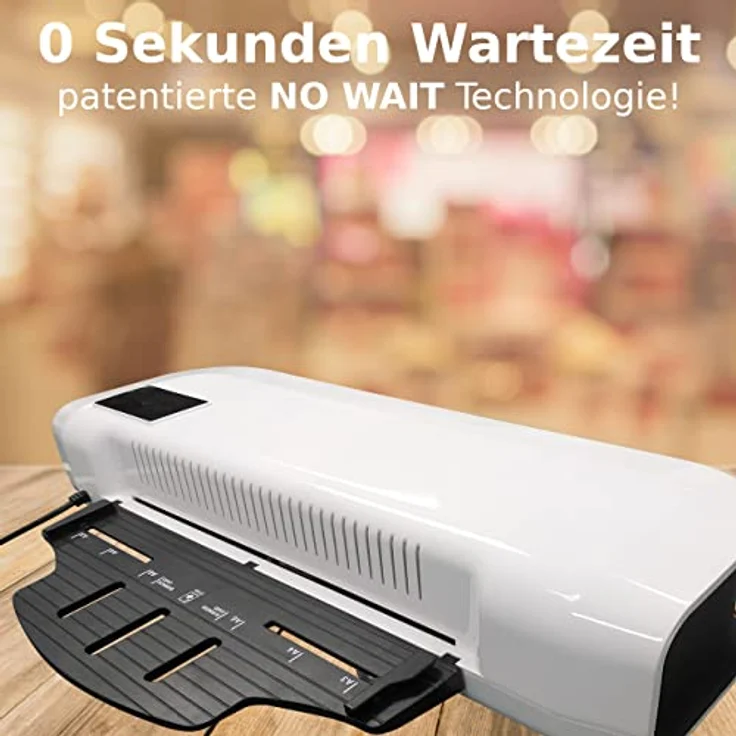 LAMIKING Laminiergerät DIN A3- Profi Laminiermaschine OHNE AUFWÄRMZEIT, Extrem schnell mit dank 6 Rollen-Technologie, Leistungsstarker Laminator bis 2x 250 mic und 1100 mm in der Minute – Bild 4