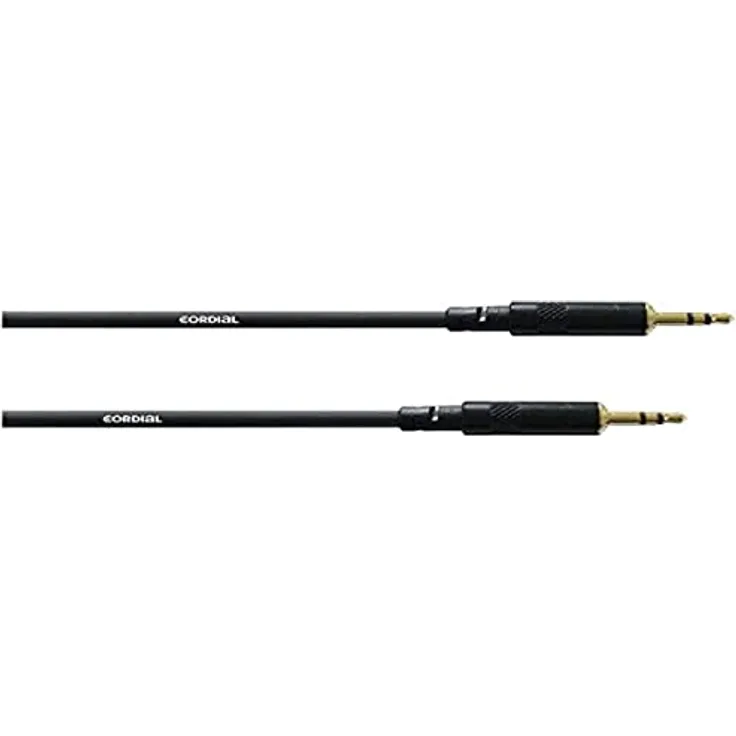 CORDIAL CABLES Stereo-Audiokabel Miniklinke 60 cm AUDIO-KABEL Essentials Miniklinke