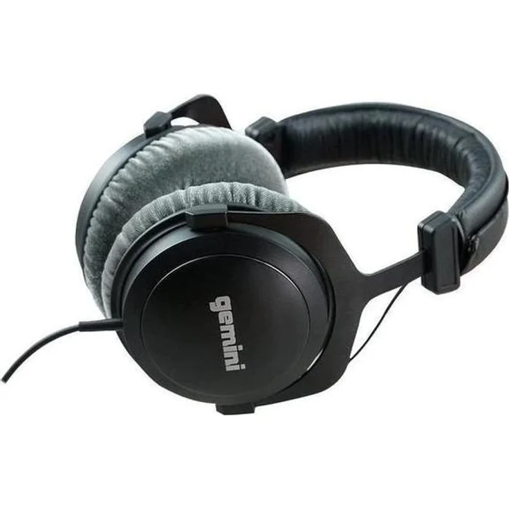 Gemini DJX-1000 (Kabelgebunden), Kopfhörer, Schwarz