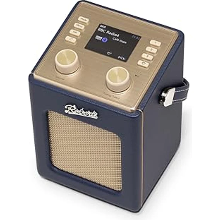 Roberts Revival Mini 2 DAB+ Radio, DAB+, DAB, FM, Bluetooth, tragbares Radio, Blau – Bild 3