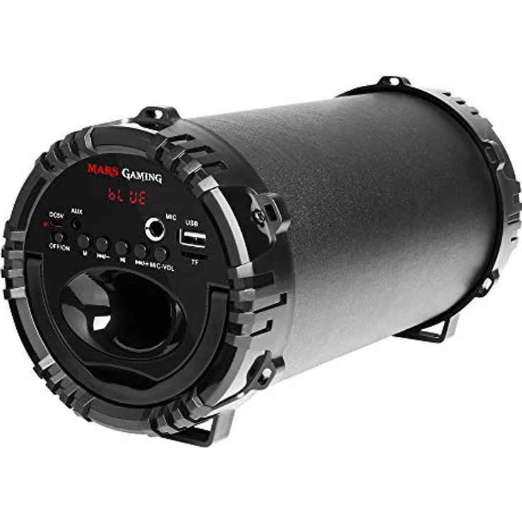 Mars Gaming MSB0 tragbarer Bluetooth Lautsprecher (10 Watt, USB, Micro SD, RGB Flow) schwarz – Bild 4