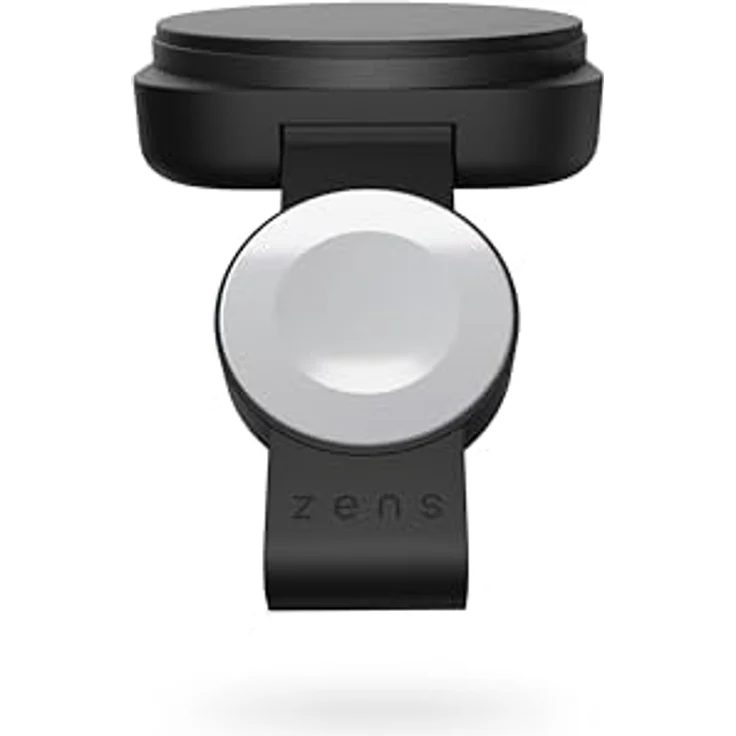 ZENS Travel Charger Pro 2 konvertibles Qi2 Reise-Ladegerät für iPhone und Apple Watch (Platzsparendes Design, inkl. Transport-Tasche & USB-C Kabel) – Bild 3
