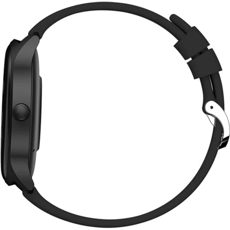 Denver Smartwatch SWC-387B, Bluetooth Smartwatch mit AMOLED-Full-Touch-Display, Gesundheits- und Fitness-Tracking, schwarz – Bild 4