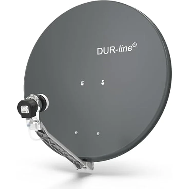 DUR-line Select 75/80cm Komplettanlage anthrazit + Single LNB – Bild 2