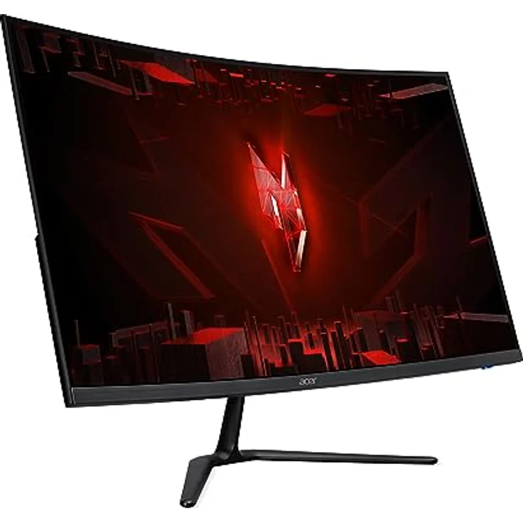 Acer Nitro ED320QRS3 Gaming Monitor 31,5 Zoll (80 cm Bildschirm) Full HD, 165Hz, 5ms (GTG), 2xHDMI 2.0, DP 1.4, Curved, DP/HDMI FreeSync Premium, Schwarz – Bild 2