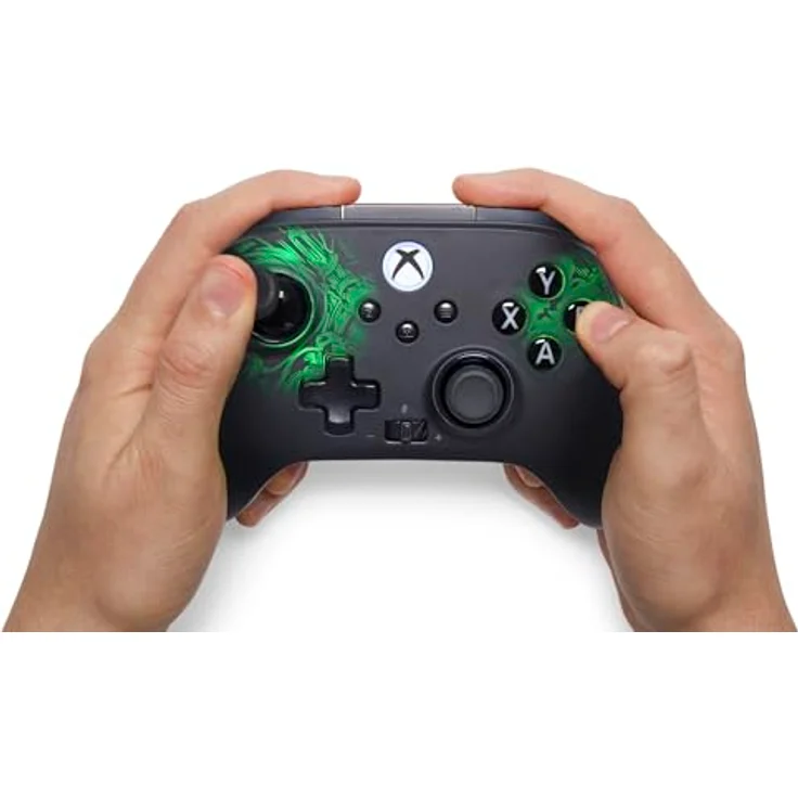 PowerA Kabelloser FUSION Pro-Controller für Xbox Series X|S mit Lumectra™, Tasten für erweiterte Spielfunktionen, 3-Wege-Trigger-Sperren, Auswechselbare Daumensticks – Bild 3