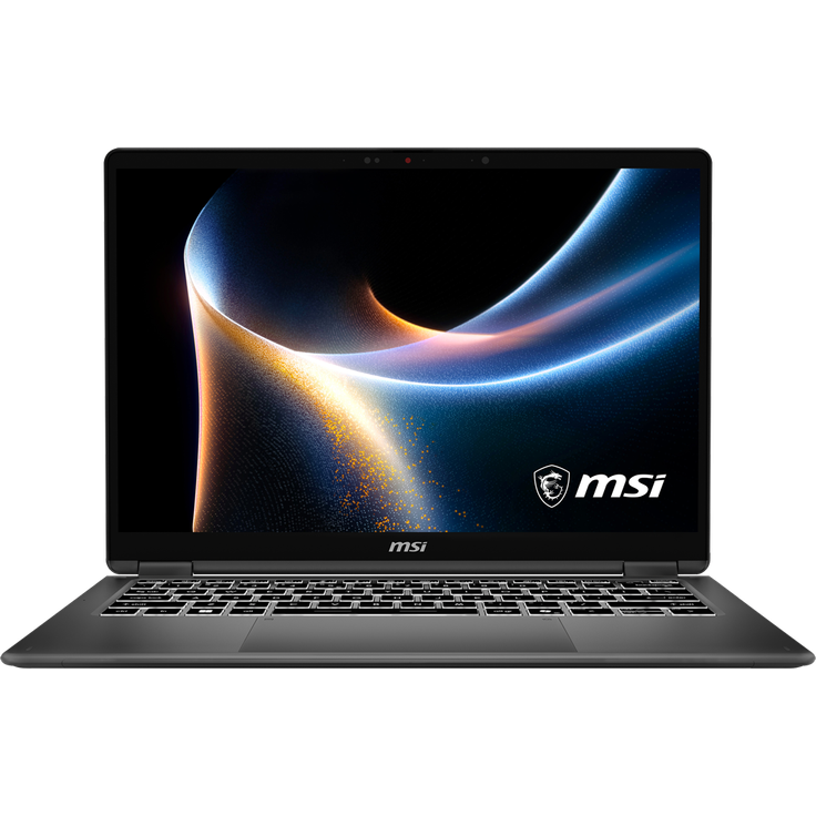 MSI Prestige 14 Flip AI+ D3MTG-055, 14" FHD+ OLED Touchscreen, Intel Core Ultra 9 386H, 32GB DDR5 RAM, 2TB SSD, Windows 11 Home, grau