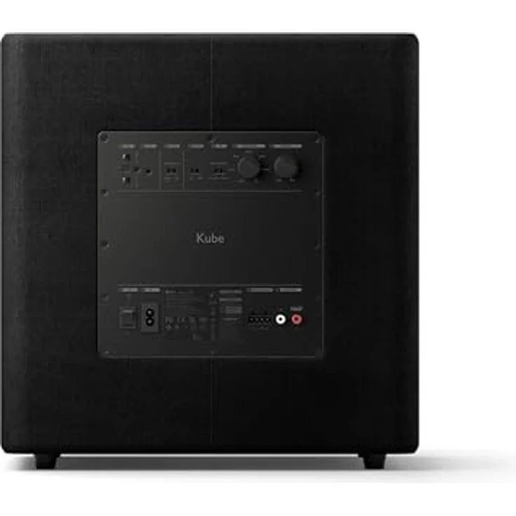 KEF Kube 12 MIE Subwoofer, Schwarz | 300 W RMS Klasse D, 30-cm-Basstreiber, iBX Intelligent Bass Extension, Cinch-Anschluss, ideal für Musik, Heimkino und Gaming – Bild 4