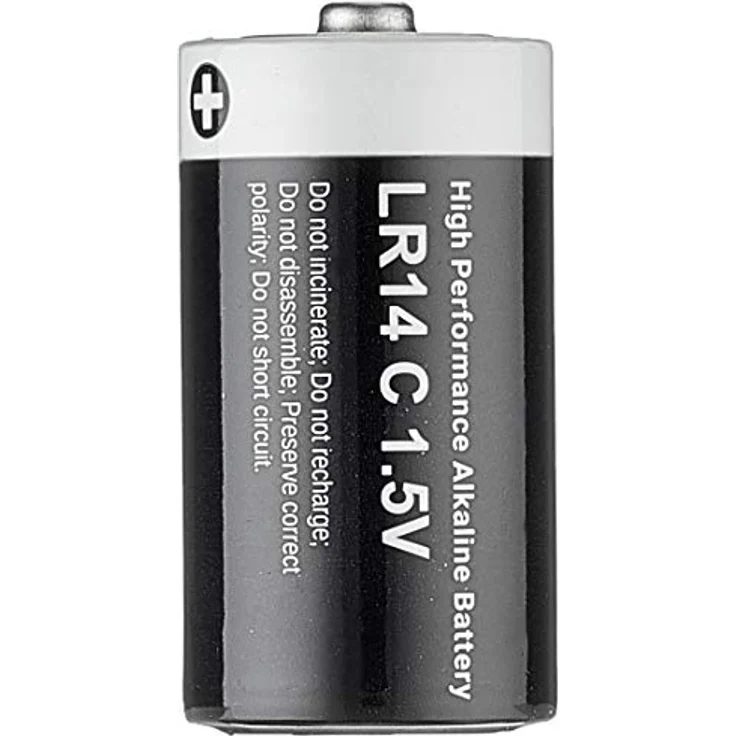 everActive C Batterien 2er Pack, Pro Alkaline, Baby LR14 R14 1.5V, höchster Leistung, 10 Jahre Haltbarkeit, 2 Stück – 1 Blisterkarte – Bild 3