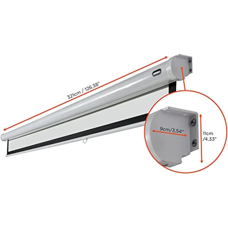 Celexon Leinwand Rollo Economy 300 x 225 cm – Bild 4