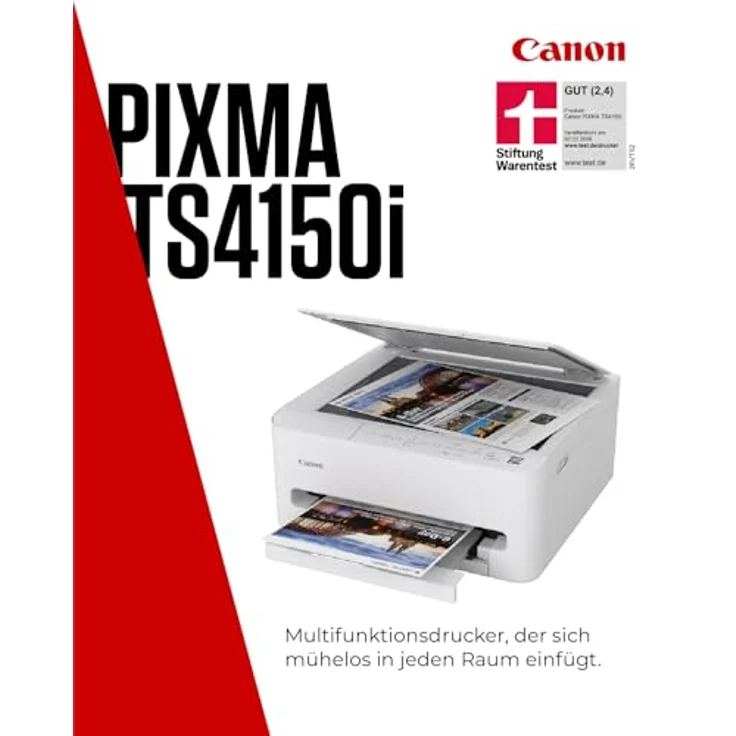 Canon Pixma TS4150i, All in One A4 Tintenstrahl Drucker mit 1200 x 1200 DPI – Bild 3