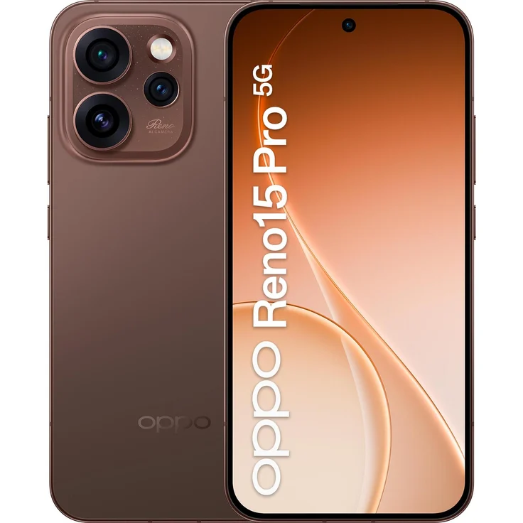 OPPO Reno15 Pro 5G (512 GB, Dusk Black, 6.32", Dual SIM, 5G), Smartphone, Schwarz – Bild 1
