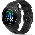 COROS PACE Pro GPS SPORTUHR: 1,3-Zoll-AMOLED-Touchscreen, Unser schnellster Prozessor bisher, 20 Tage Akkulaufzeit, Navigation mit globalen Offline-Karten, Schlaftracking, Laufen, Radfahren, Schwarz