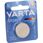 VARTA Ersatzbatterie ooono Verkehrsalarm Batterie 2x CR2450 Knopfzelle - Leistungsstarke und langlebige Energiequelle
