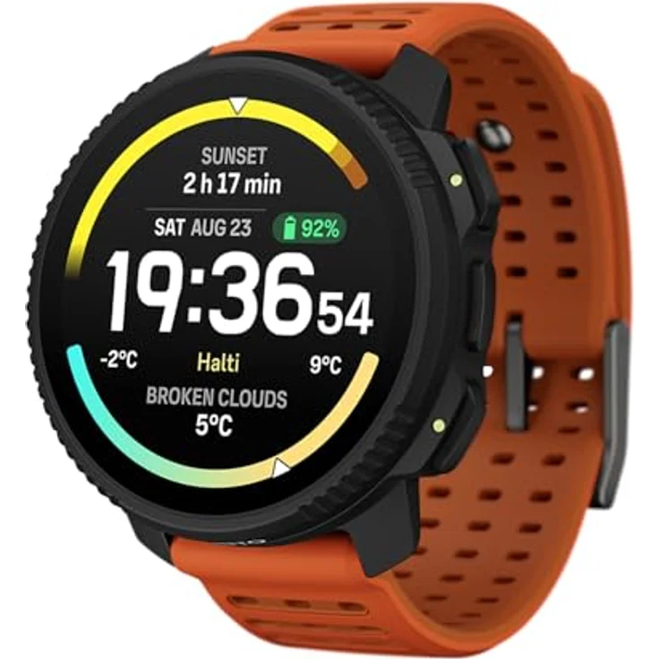 Suunto Vertical 2 (49 mm), Smartwatch mit Dual-Band-GPS, 65 Stunden Akkulaufzeit und optimiertem Herzfrequenzsensor, Titan – Bild 1