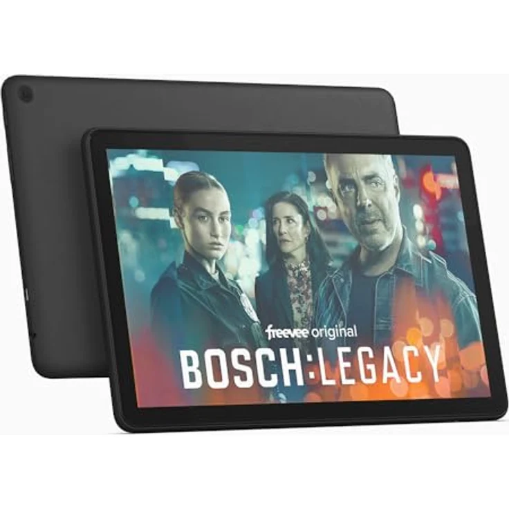 Fire HD 10-Tablet 2023, Full-HD-Display 10,1 Zoll, Octa-Core-Prozessor, 3 GB RAM, bis zu 13 Stunden Akkulaufzeit, 32 GB, schwarz, mit Werbung – Bild 1
