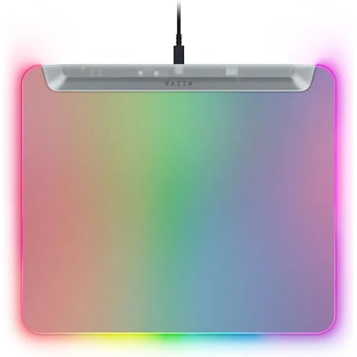 Razer Firefly V2 Pro (M), RGB Mausmatte mit individuell einstellbarer Beleuchtung, Weiss