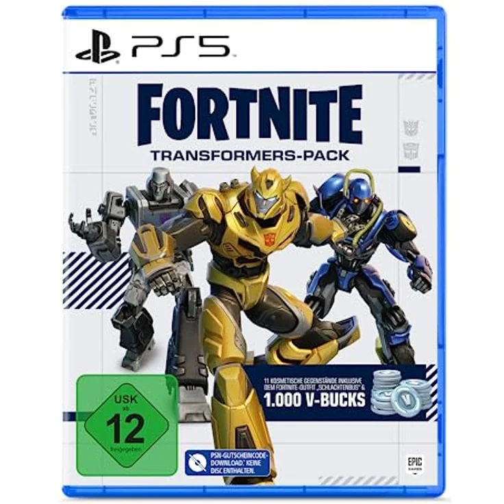 Fortnite Transformers Pack (Download- Code in der Box) - PS5 – Bild 1
