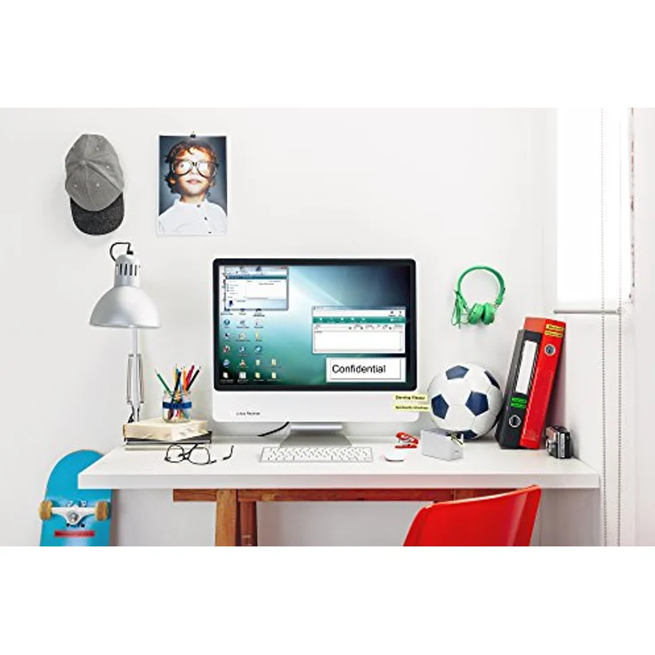 CASIO EZ-Label Printer XR-6YW1 Schriftband selbsthaftend 6 mm x 8,0 m schwarz auf gelb – Bild 2