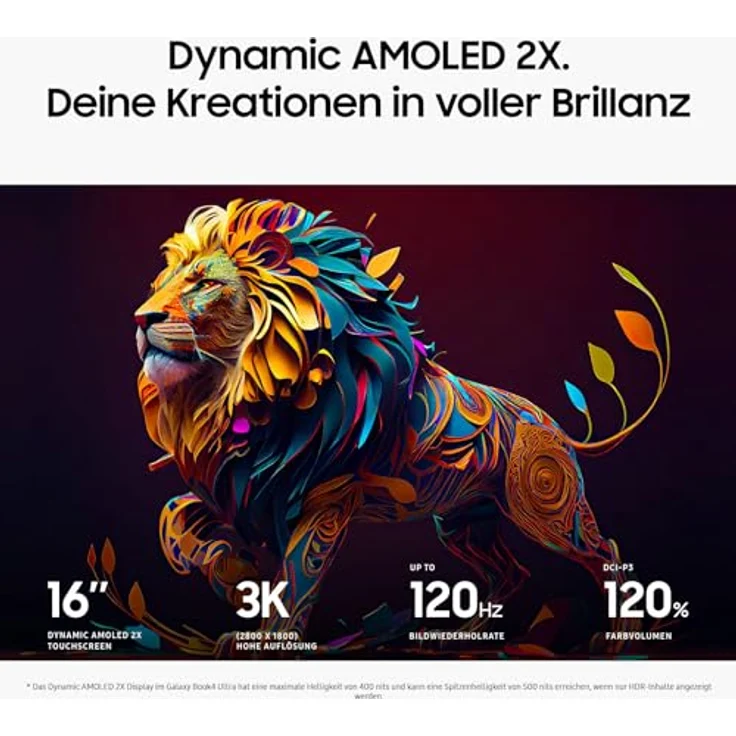 Samsung Galaxy Book4 Ultra Notebook, 16"-Laptop, Intel Core Ultra 7, 16 GB RAM, 512 GB, Moonstone Gray, 3 Jahre Herstellergarantie [Exklusiv auf Amazon] – Bild 4