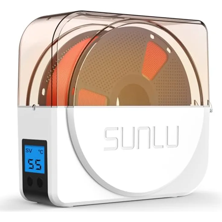 SUNLU Filament Trockner S1 Plus, 3D Filamenttrockner für PLA/PETG/TPU mit LCD-Display und einstellbarem Temperaturebereich