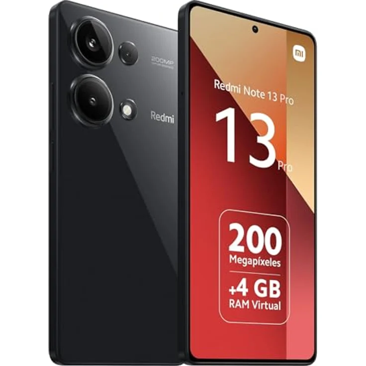 Xiaomi Redmi Note 13 Pro 4G 256GB/8GB Ram, midnight-black – Bild 2