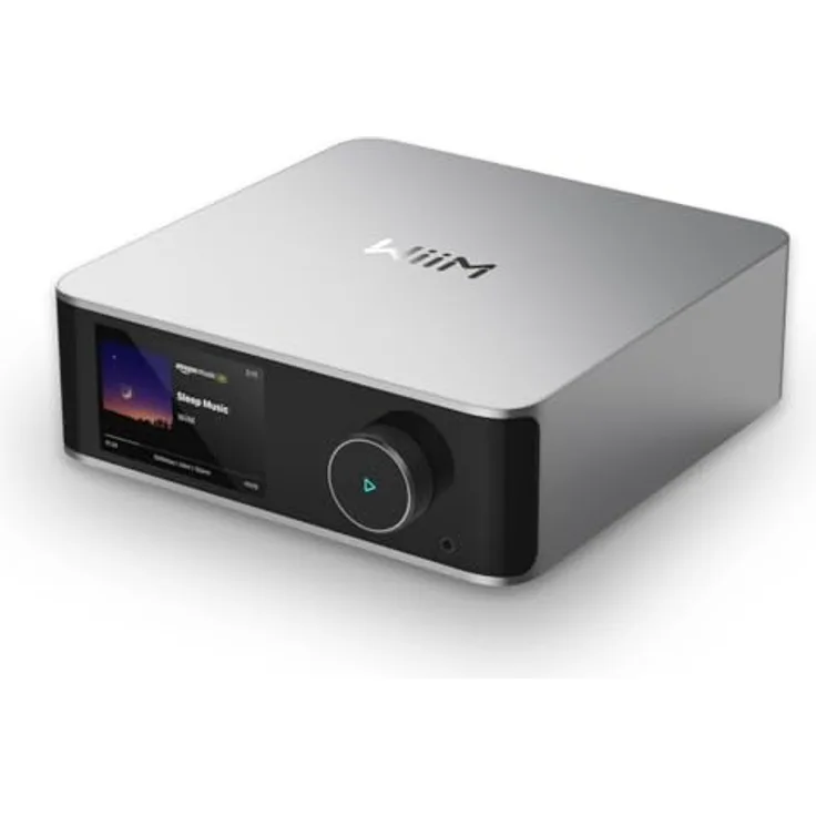 WiiM Ultra Audio Streamer, 32-bit/384kHz DAC, WiFi 6E & Bluetooth 5.3, silber