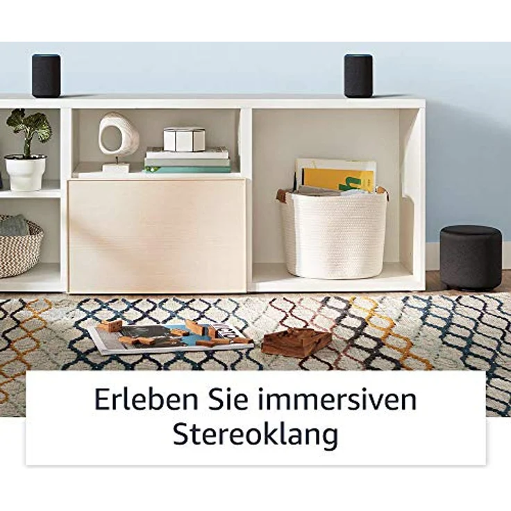 Amazon Echo Sub – leistungsstarker Subwoofer für Echo, 100 W Leistung, 15-cm-Tieftöner, schwarz – Bild 2