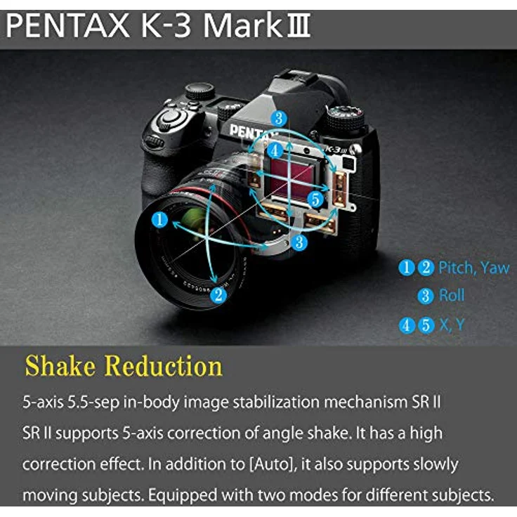Pentax K-3 Mark III Spiegelreflexkamera Gehäuse schwarz – Bild 6